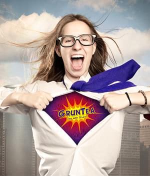 drought vs green grass with person walking down the middle